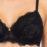 Reggiseno classico con ferretto - NERO - AL22