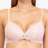 Reggiseno con coppe graduate senza ferretto - ROSA - AL23