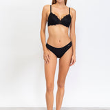 Reggiseno con coppe graduate senza ferretto - NERO - AL23