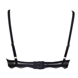 Push-up con coppe imbottite, ferretto e lunette estraibili - NERO - AL24