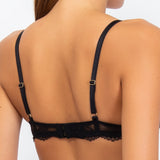 Push-up con coppe imbottite, ferretto e lunette estraibili - NERO - AL24