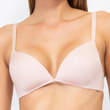 Triangolo con coppe imbottite senza ferretto - ROSA - PU21