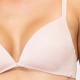 Triangolo con coppe imbottite senza ferretto - ROSA - PU21