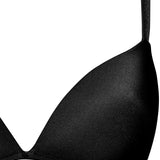 Triangolo con coppe imbottite senza ferretto - NERO - PU21