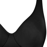 Reggiseno classico con ferretto invisibile - NERO - PU22