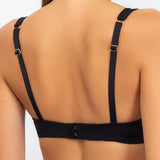 Reggiseno classico con ferretto invisibile - NERO - PU22