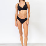Reggiseno classico con ferretto invisibile - NERO - PU22