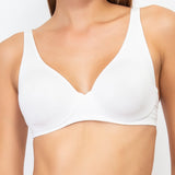Reggiseno classico con ferretto invisibile - MILK - PU22