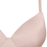 Reggiseno con coppe graduate senza ferretto - ROSA - PU23