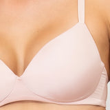 Reggiseno con coppe graduate senza ferretto - ROSA - PU23