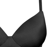 Reggiseno con coppe graduate senza ferretto - NERO - PU23