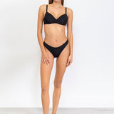 Reggiseno con coppe graduate senza ferretto - NERO - PU23