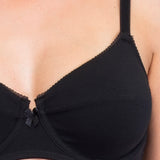 Reggiseno classico con ferretto - NERO - TR22