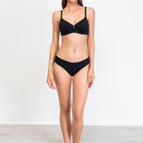Reggiseno classico con ferretto - NERO - TR22