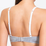 Reggiseno classico con ferretto - GRIGIO MELANGE - TR22