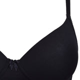 Reggiseno con coppe graduate senza ferretto - NERO - TR23