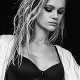 Reggiseno con coppe graduate senza ferretto - NERO - TR23