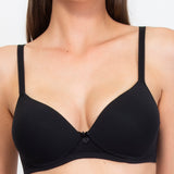 Reggiseno con coppe graduate senza ferretto - NERO - TR23