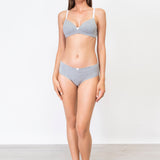 Slip culotte (Pack 3 pezzi
) - GRIGIO MELANGE - TR34