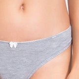 Brasiliana (Pack 3 pezzi)
- GRIGIO MELANGE - TR35
