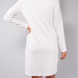 Camicia da notte serafino L 90 - MILK - A - MILK - BO27