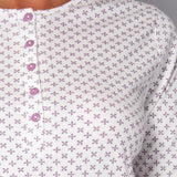 Camicia da notte serafino L 90 - MILK - A - MILK - BO27