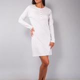 Camicia da notte serafino L 90 - MILK - A - MILK - BO27