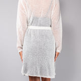 Vestaglia incrociata L. 85 - MILK - A - MILK - BR70