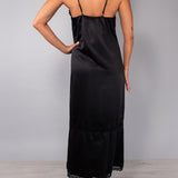 Camicia da notte spallina L. 125 - NERO - A - NERO - BS29