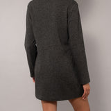 Vestaglia zip L. 85 - PIOMBO - A - PIOMBO - CD71