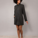 Vestaglia zip L. 85 - PIOMBO - A - PIOMBO - CD71