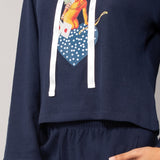 Tuta con cappuccio - BLU - A - BLU - CH12