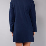 Vestaglia zip L. 85 - BLU - A - BLU - CH71