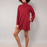 Vestaglia zip L. 85 - CHERRY - A - CHERRY - CH71
