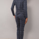 Pigiama serafino - BLU - A - BLU - DO11
