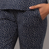Pigiama serafino - BLU - A - BLU - DO11