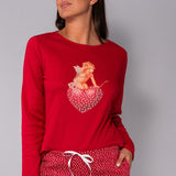 Pigiama scollo barchetta - CHERRY - A - CHERRY - DO12