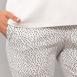 Pigiama scollo barchetta - MILK - A - MILK - DO12