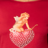 Camicia da notte scollo a barchetta L. 90 - CHERRY - A - CHERRY - DO28