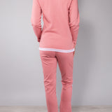 Pigiama serafino - ROSA ANTICO - A - ROSA ANTICO - FE11