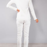 Pigiama serafino - MILK - A - MILK - FE11