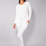 Pigiama serafino - MILK - A - MILK - FE11