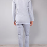Pigiama aperto - GRIGIO MELANGE - A - GRIGIO MELANGE - FE13