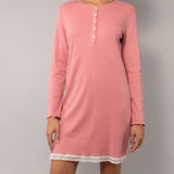 Camicia da notte serafino L 90 - ROSA ANTICO - A - ROSA ANTICO - FE27