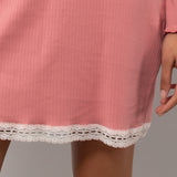 Camicia da notte serafino L 90 - ROSA ANTICO - A - ROSA ANTICO - FE27