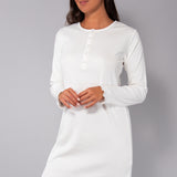 Camicia da notte serafino L 90 - MILK - A - MILK - FE27