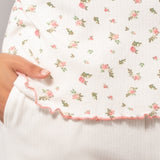 Pigiama serafino - MILK - A - MILK - HB11