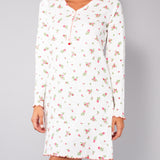 Camicia da notte serafino L 90 - MILK - A - MILK - HB27