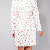 Camicia da notte serafino L 90 - MILK - A - MILK - HB27