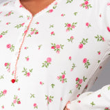 Camicia da notte serafino L 90 - MILK - A - MILK - HB27